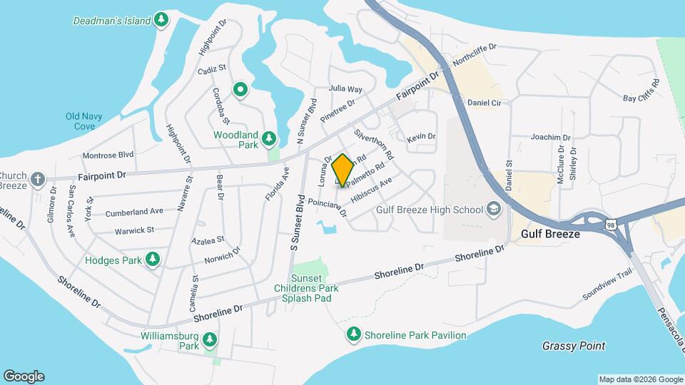 211 Palmetto Rd Map and Location Details