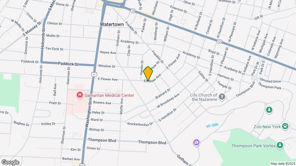 248 East Ave Map and Location Details