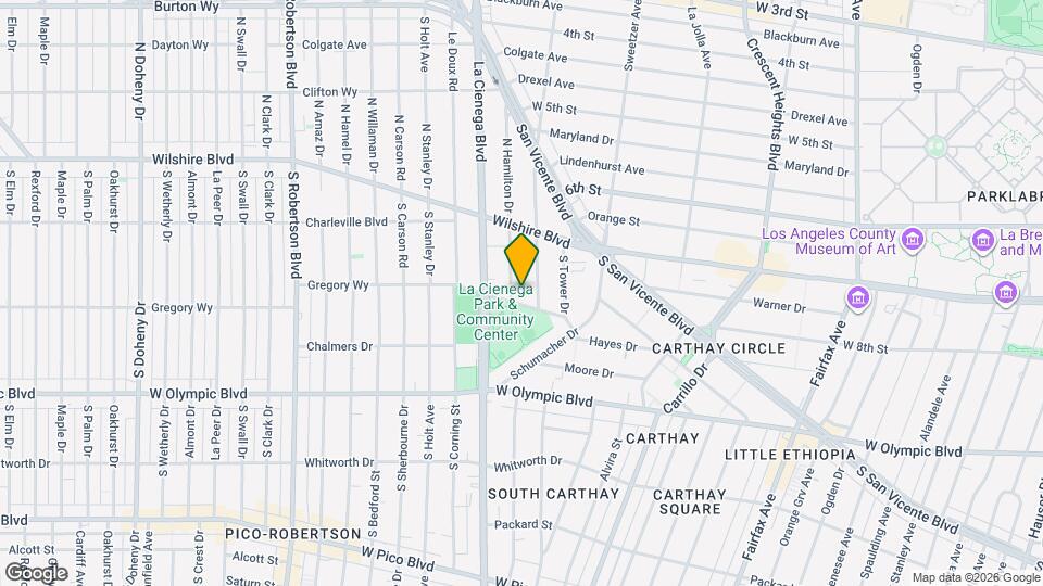 230 S Hamilton Dr Map and Location Details