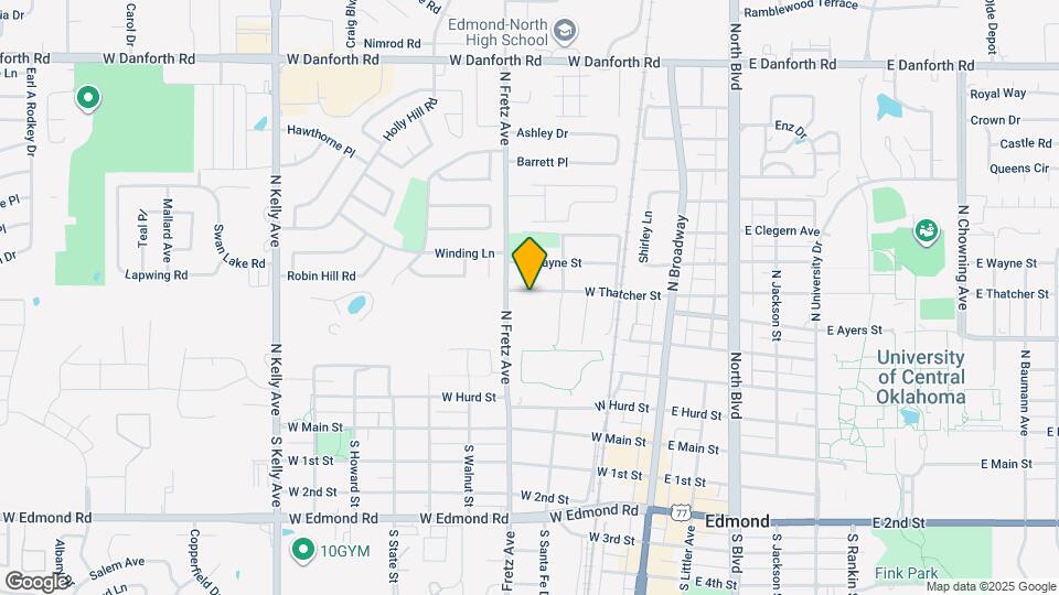 234 W Thatcher St Map and Location Details