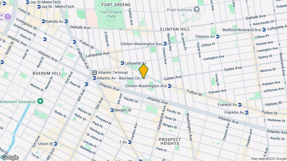 475 Carlton Ave Map and Location Details