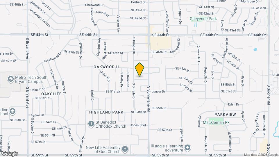 4205 SE 49th St Map and Location Details