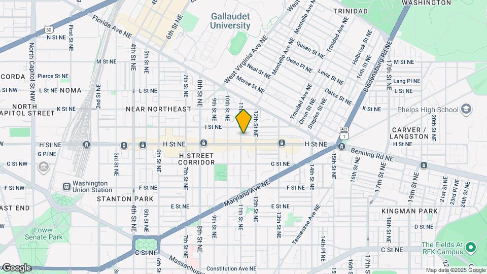 815 11th St NE Map and Location Details
