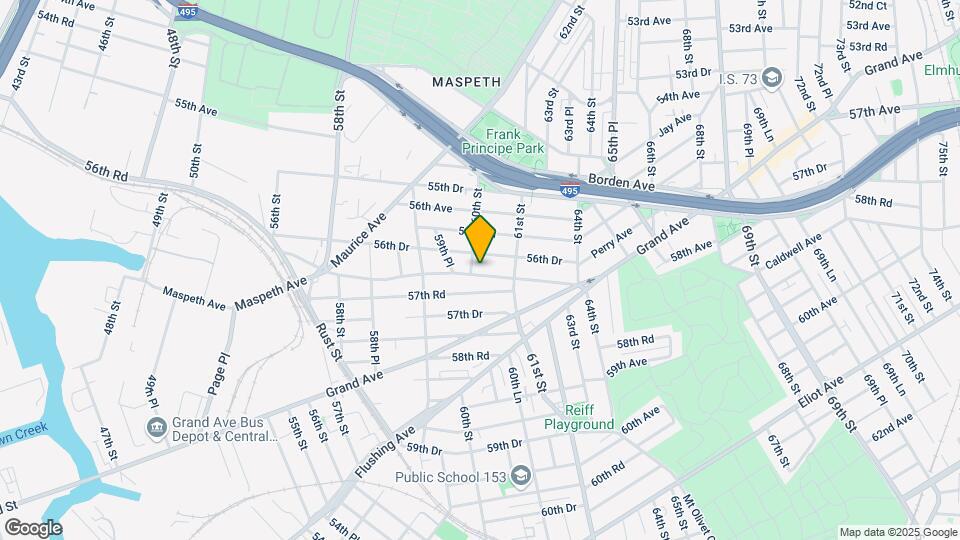 6009 Maspeth Ave Map and Location Details