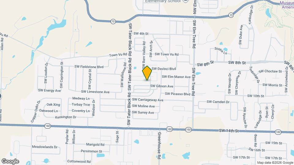 3804 SW Gibson Ave Map and Location Details
