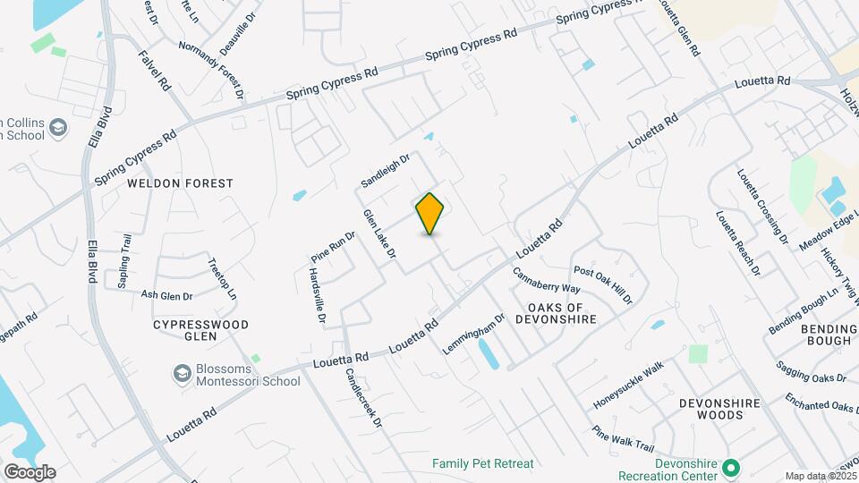 2903 Stemwood Dr Map and Location Details