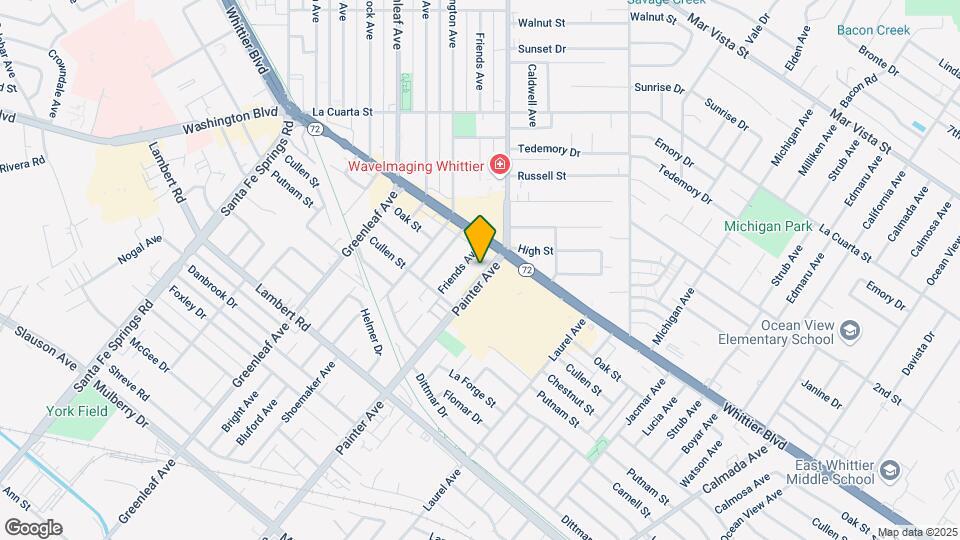 8333 Painter Ave, Unit Studio Apartment for Rent Map and Location Details