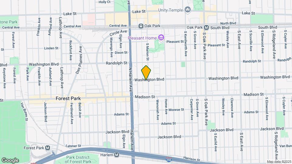 1103 Washington Blvd Map and Location Details