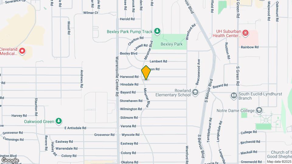 4101 Hinsdale Rd Map and Location Details