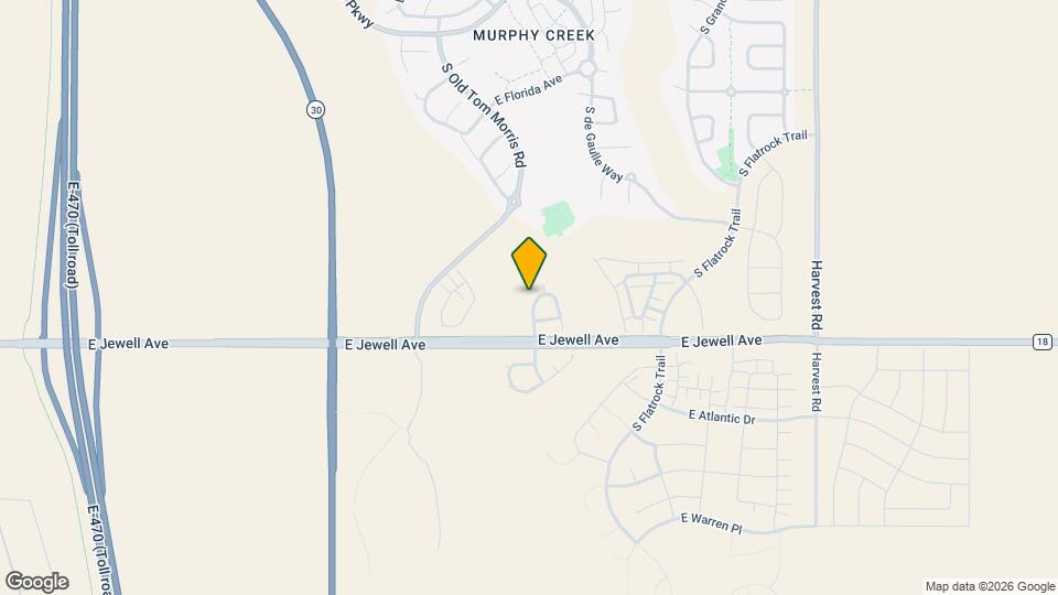 1841 S Coolidge St Map and Location Details