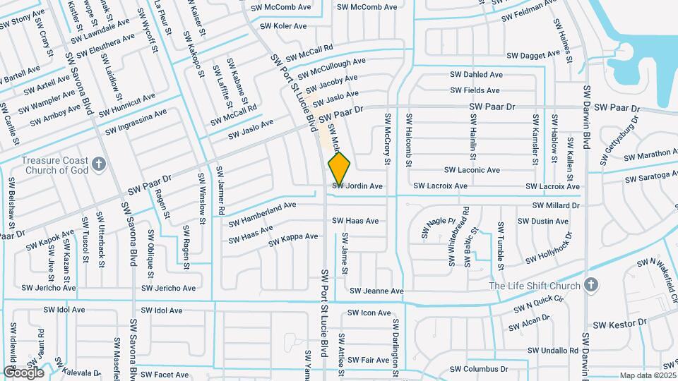 770 SW Jordin Ave Map and Location Details