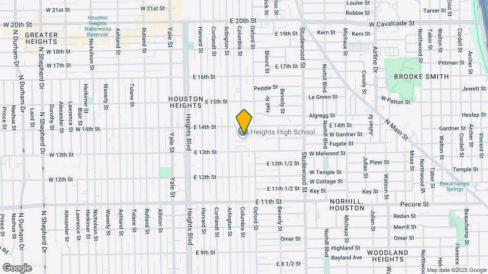 413 E 13th St Map and Location Details