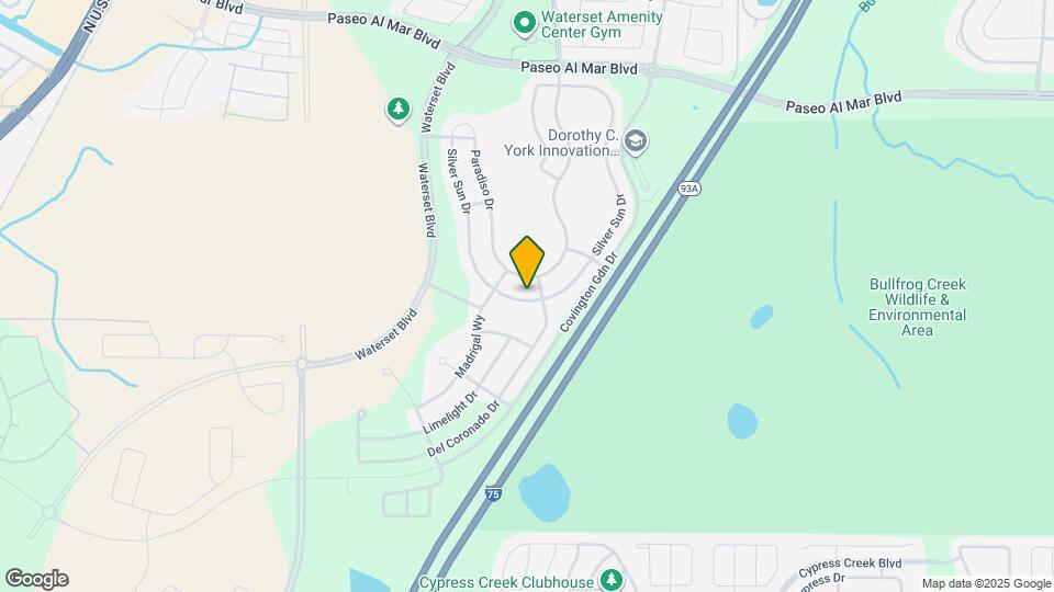 5709 Silver Sun Dr Map and Location Details