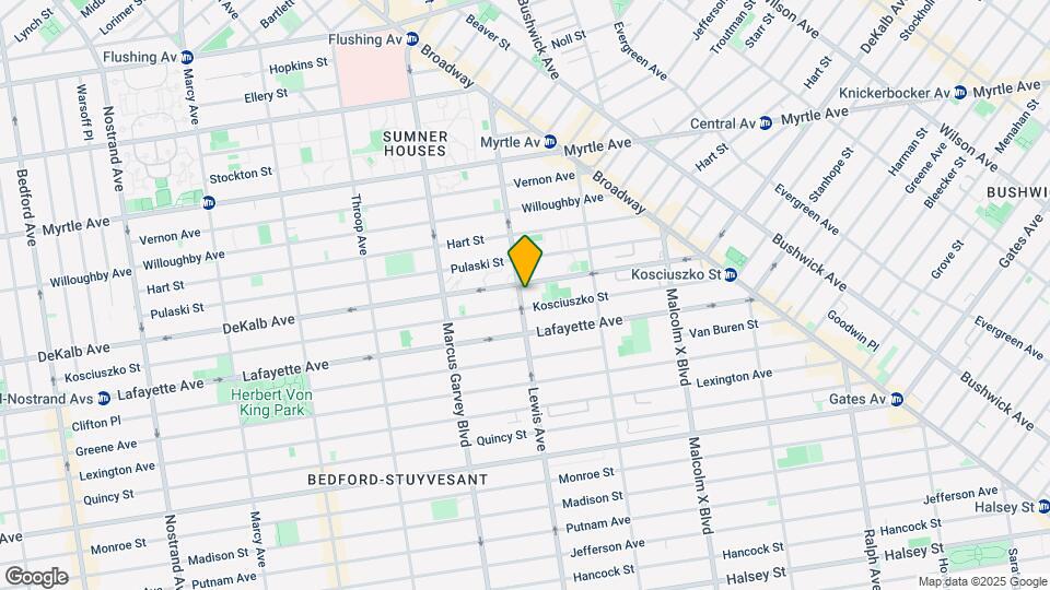 121 Lewis Ave Mapa y Detalles de la Ubicación