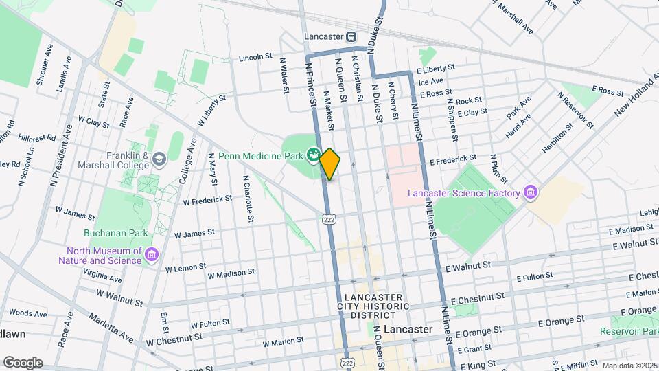 Queen Street Flats Map and Location Details