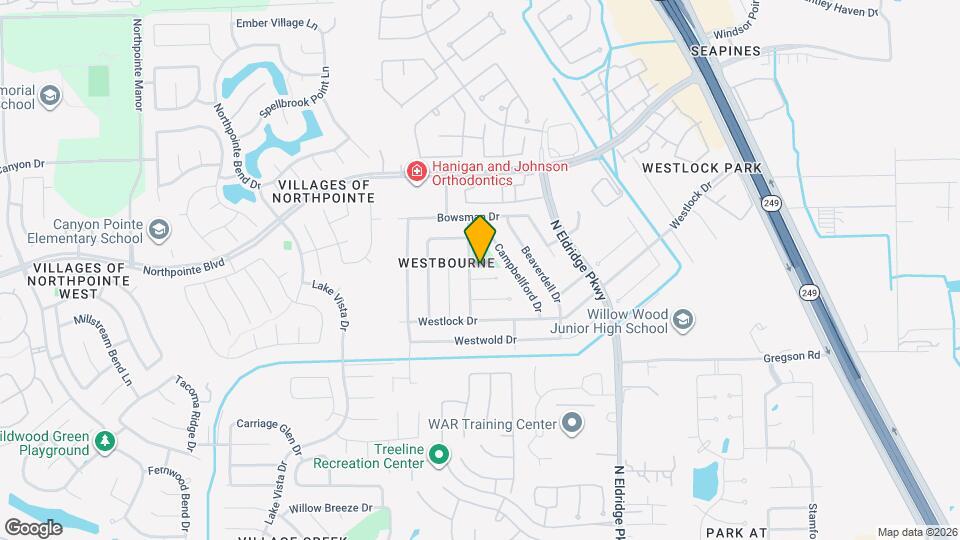 12234 Innisfall Cir Map and Location Details