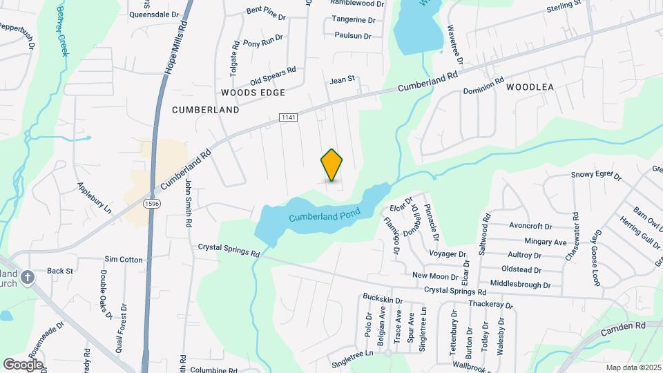 2639 Crystal Springs Dr Map and Location Details