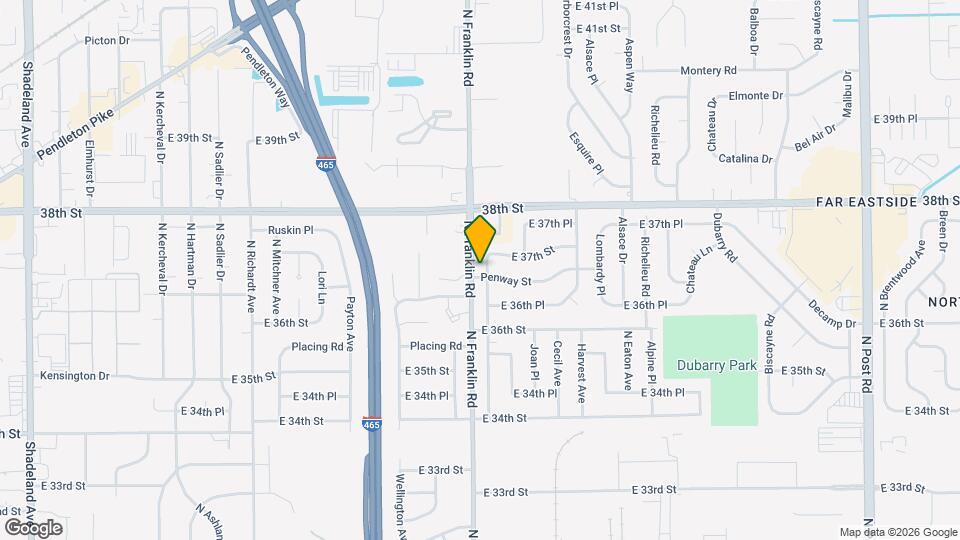 3668 Tiffany Dr Map and Location Details