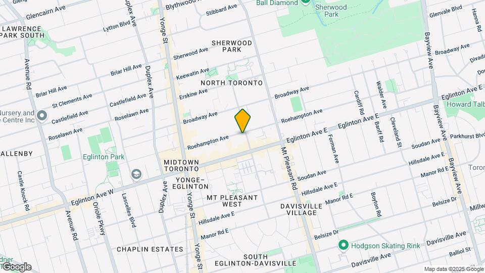 150 Redpath Ave Map and Location Details