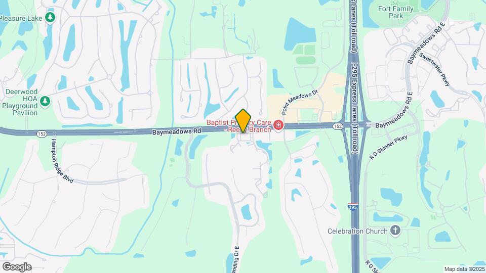 10550 Baymeadows Rd Map and Location Details