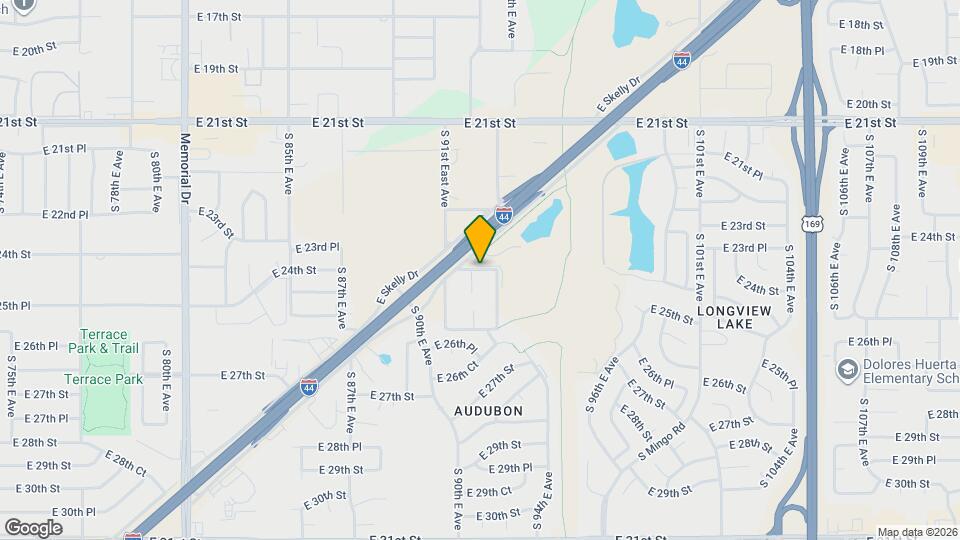 9134 E 24th St Map and Location Details