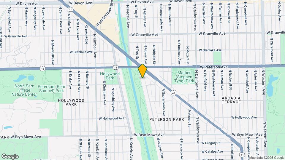 5920 N Virginia Ave, Unit 2 Mapa y Detalles de la Ubicación