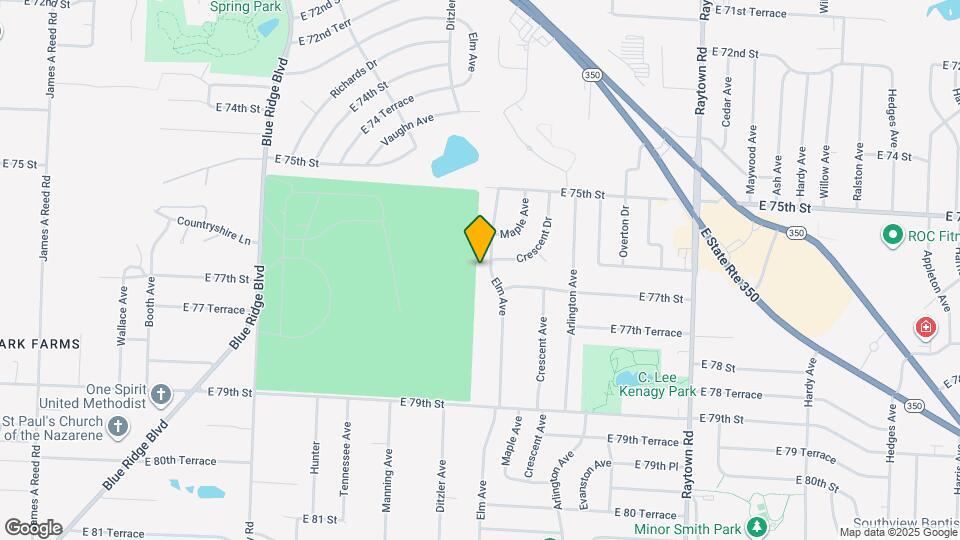 7614 Elm Ave Map and Location Details