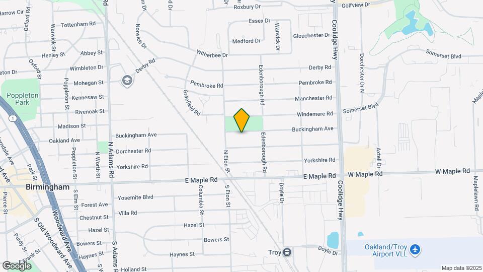 2120 Buckingham Ave Map and Location Details