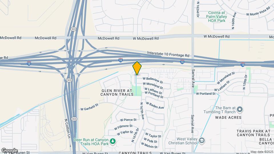 16712 W Belleview St Map and Location Details