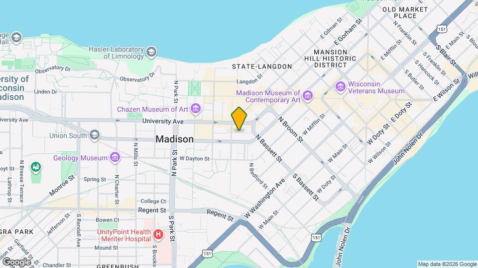 537 Conklin Pl Map and Location Details