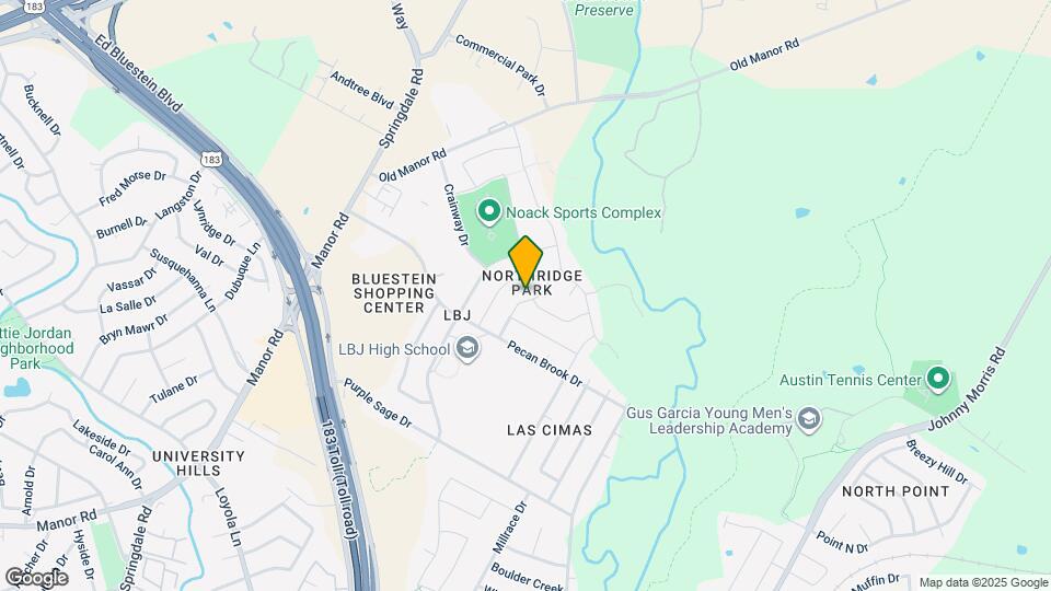 7520 Uray Dr Map and Location Details