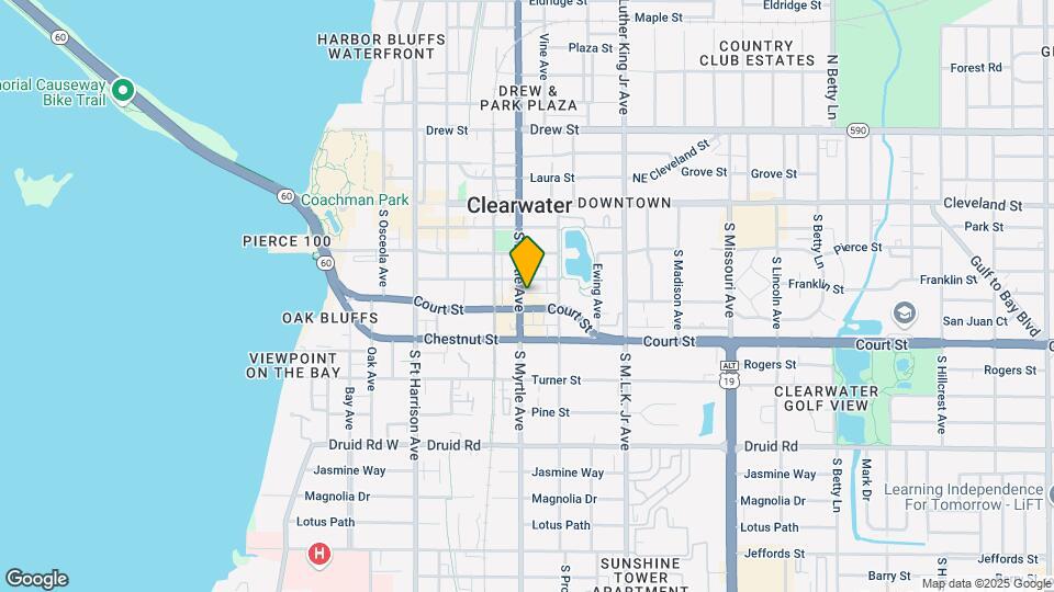 307 Myrtle Ave Mapa y Detalles de la Ubicación