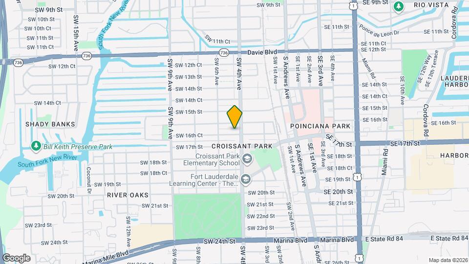 415 SW 16th Ct Map and Location Details