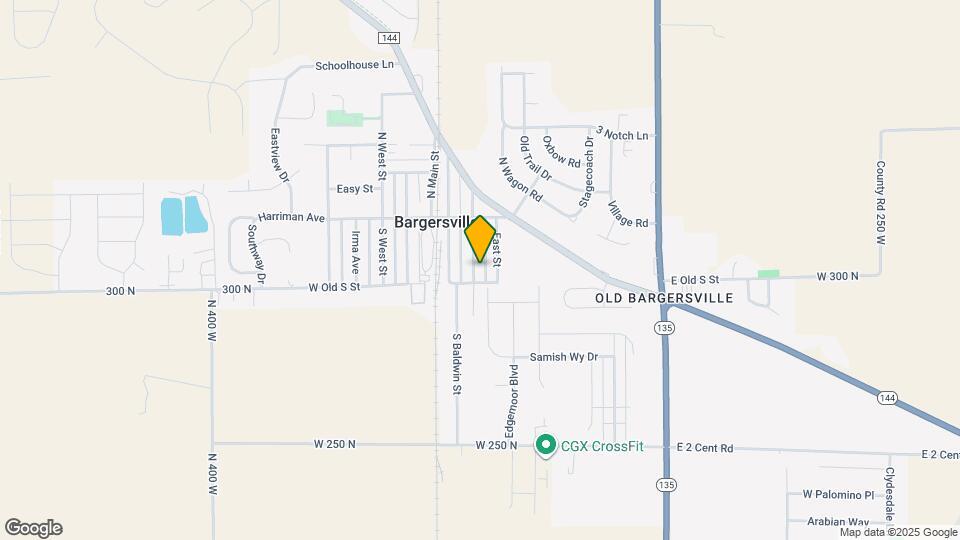 129 S Carlisle St Map and Location Details