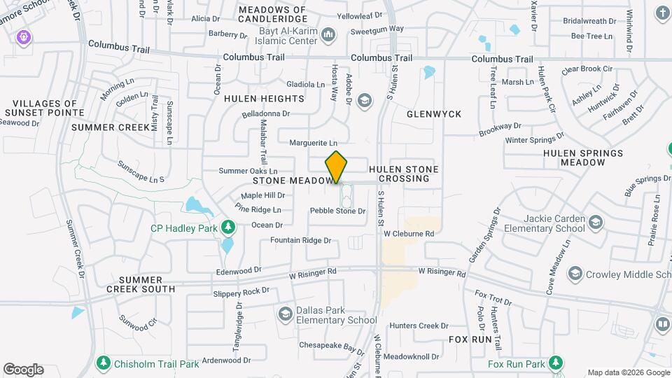 8304 Cornerstone Dr Map and Location Details