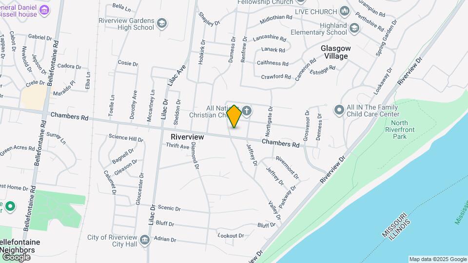 253 Chambers Rd Mapa y Detalles de la Ubicación