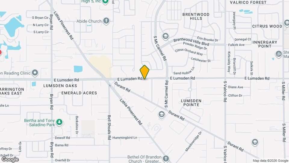 1215 E Lumsden Rd Map and Location Details