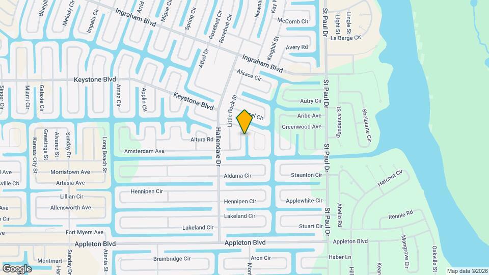 9574 Salt Lake St Map and Location Details