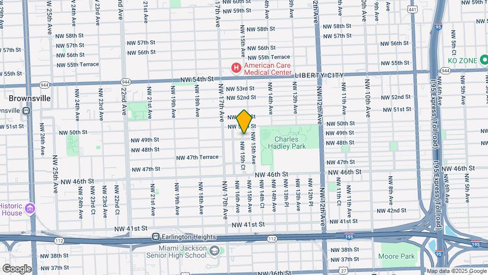 4915 NW 15th Ct Map and Location Details