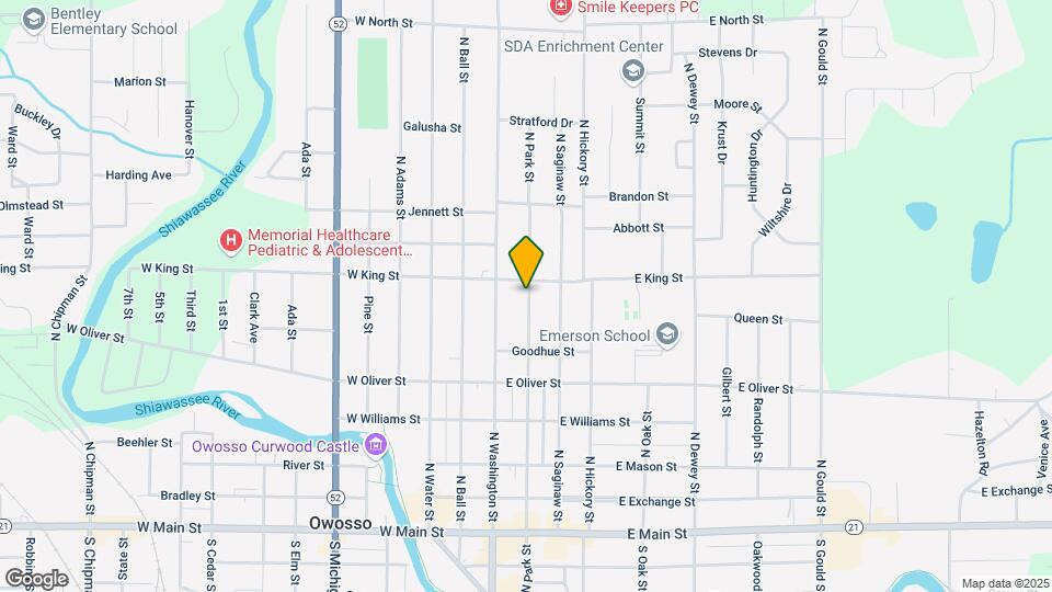 651-653 N Park St Map and Location Details