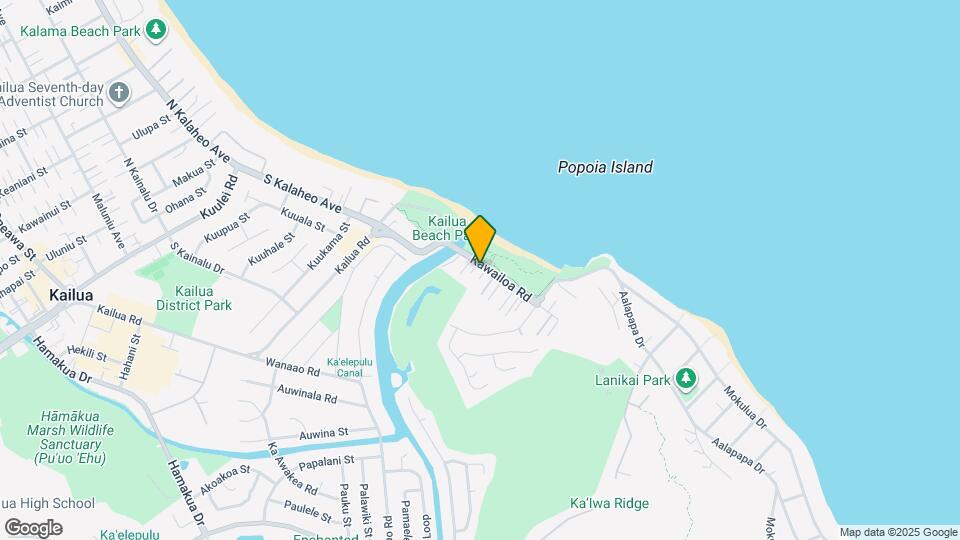 437 Kawailoa Rd Map and Location Details