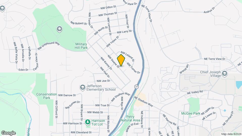 1430 NW Deane St Map and Location Details