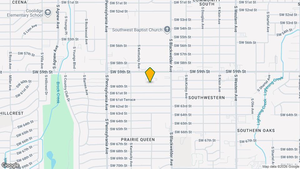 1401 SW 60th St Map and Location Details