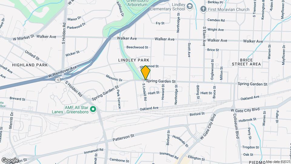2609 Spring Garden St Map and Location Details
