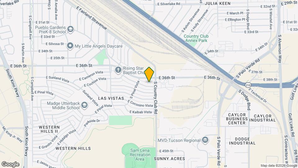 3051 E Proctor Vista Map and Location Details