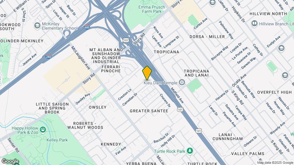 1435 Carnelian Dr Mapa y Detalles de la Ubicación