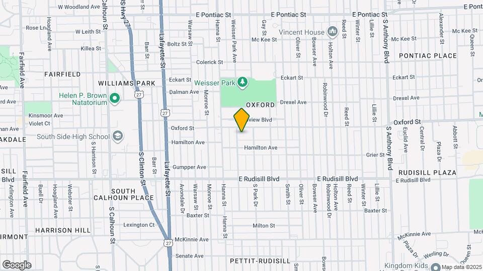 3519 Weisser Park Ave Map and Location Details