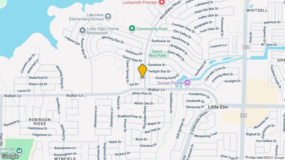 2716 Watercress Dr Map and Location Details