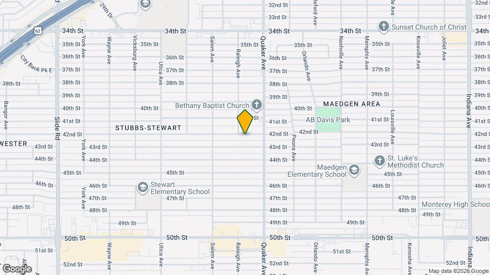 4415 42nd St Map and Location Details