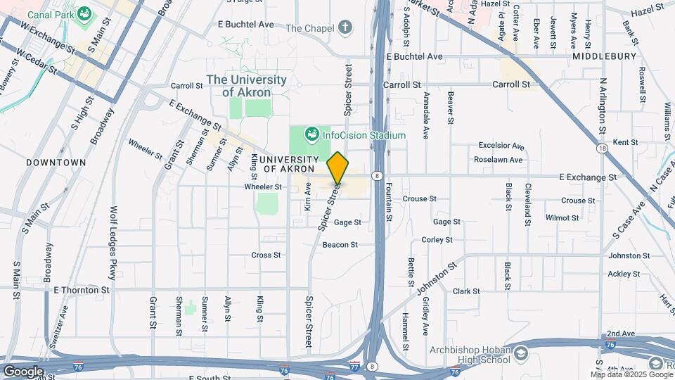 393 Spicer Street Map and Location Details